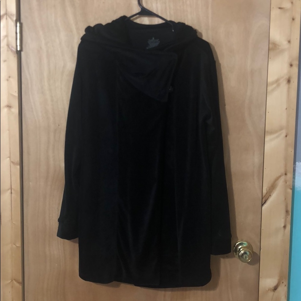 🔥Cuddle Duds Hooded Double Plush Velour